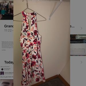 Express floral dress